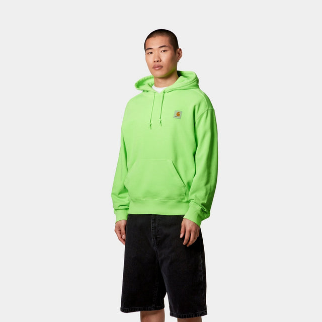 Carhartt Work In Progress Carhartt WIP Hooded Industry Sweatshirt | Lumo Green (garment Dyed)