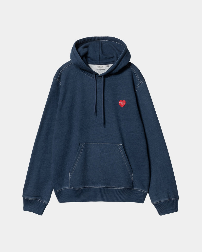 carhartt work in progress Carhartt WIP Hooded Ingo Sweatshirt | Dark Blue