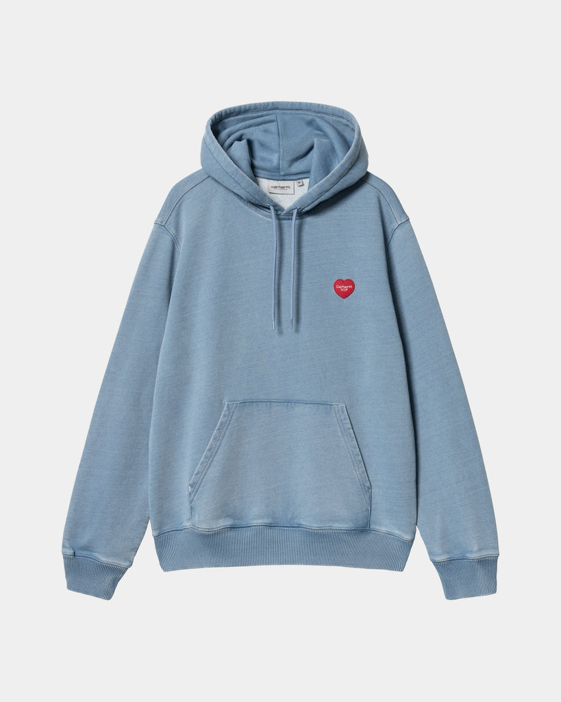 carhartt work in progress Carhartt WIP Hooded Ingo Sweatshirt | Light Blue