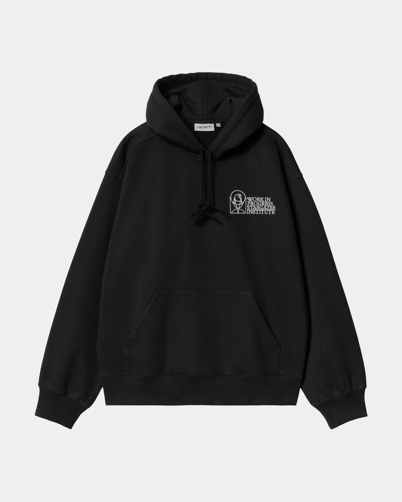 carhartt work in progress Carhartt WIP Hooded Stargazer Sweatshirt | Black / White