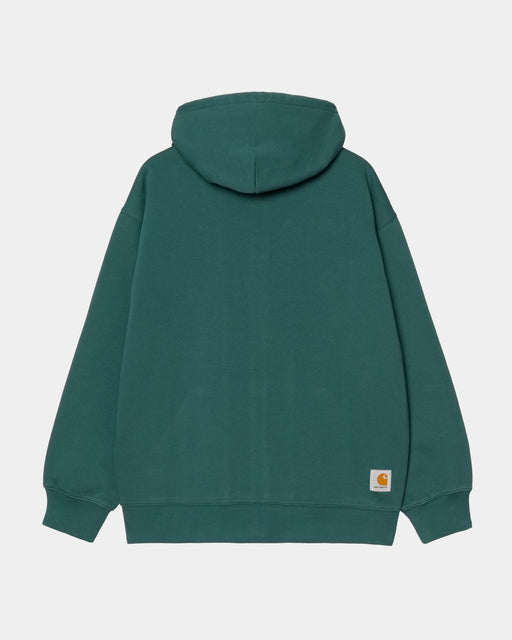 Carhartt Work In Progress Carhartt WIP Hooded WIP Sweat Jacket | Rainforest (stone Washed)