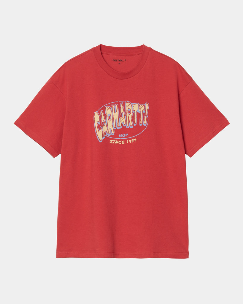 carhartt work in progress Carhartt WIP Hot Script T-Shirt | Cherry
