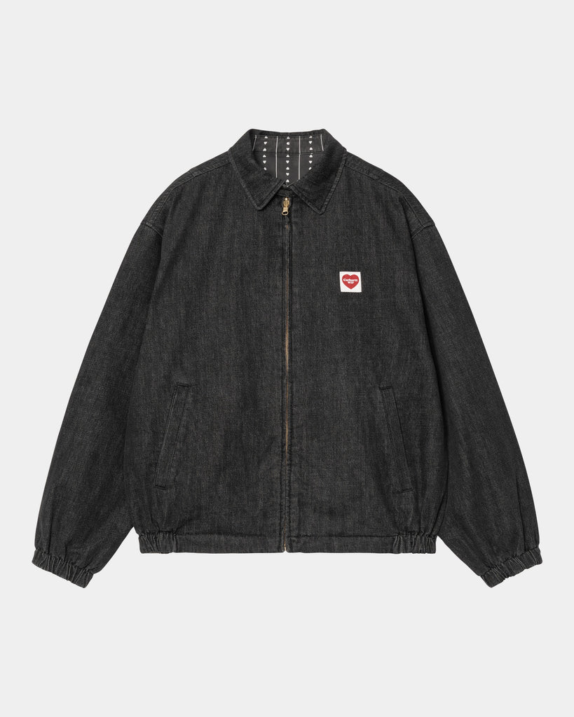 carhartt work in progress Carhartt WIP Hudson Jacket | Black (stone washed)