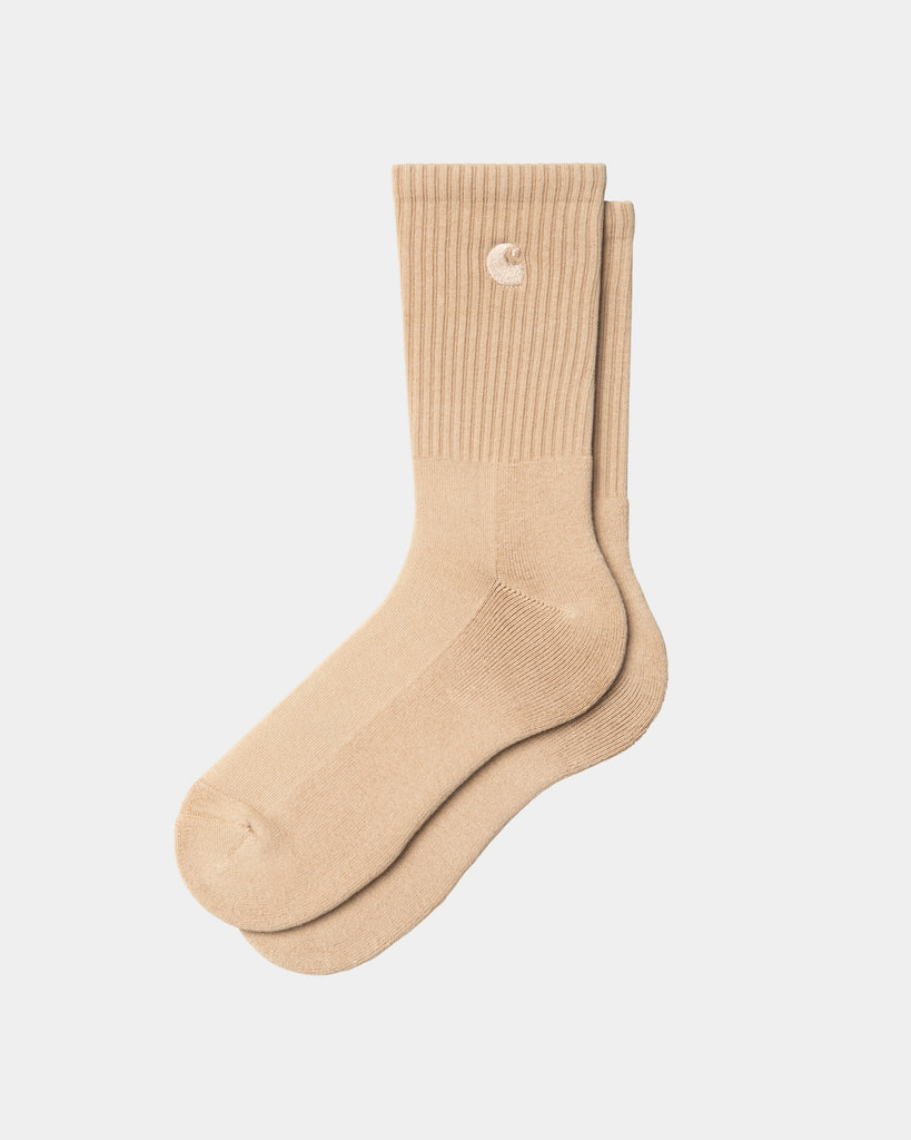 carhartt work in progress Carhartt WIP Hudson Socks | Dusty Hamilton Brown (chalk wash)