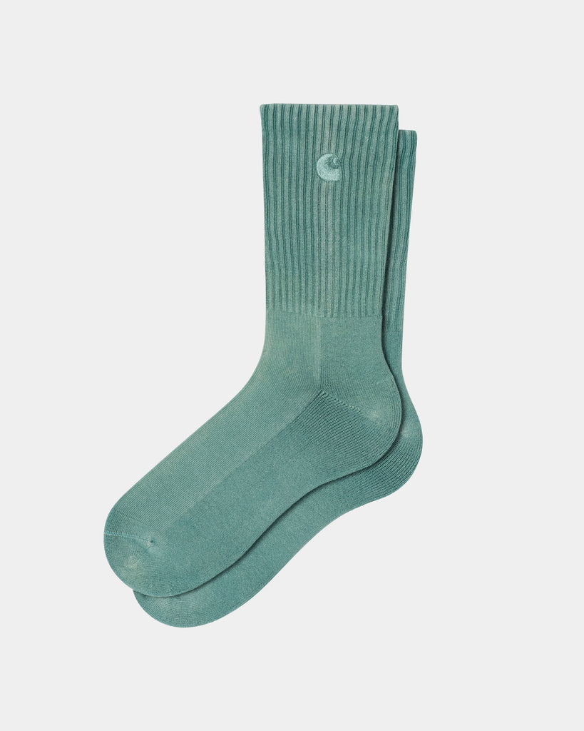 carhartt work in progress Carhartt WIP Hudson Socks | Saguaro (chalk wash)