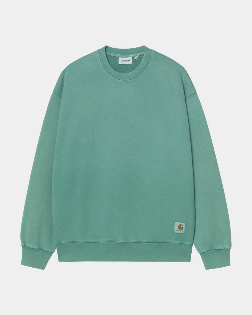 carhartt work in progress Carhartt WIP Hudson Sweatshirt | Saguaro (chalk wash)
