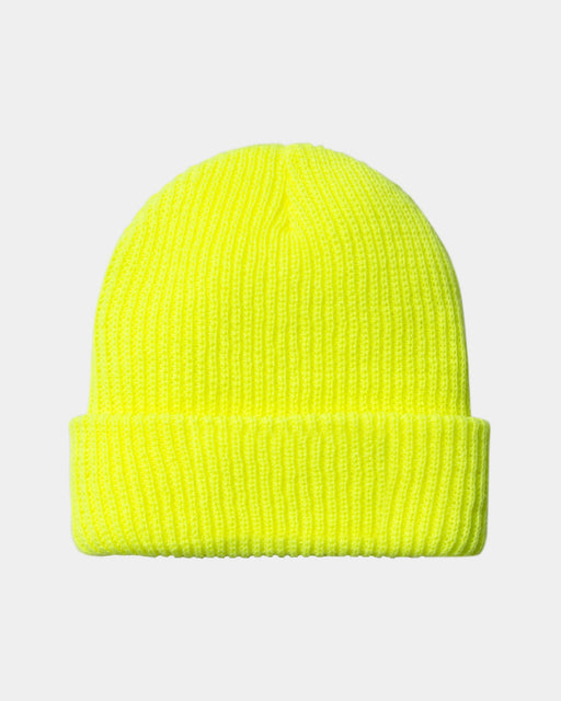 Carhartt Work In Progress Carhartt WIP Industry Beanie | Lumo Yellow / Black