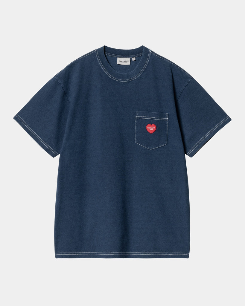 carhartt work in progress Carhartt WIP Ingo Pocket T-Shirt | Dark Blue