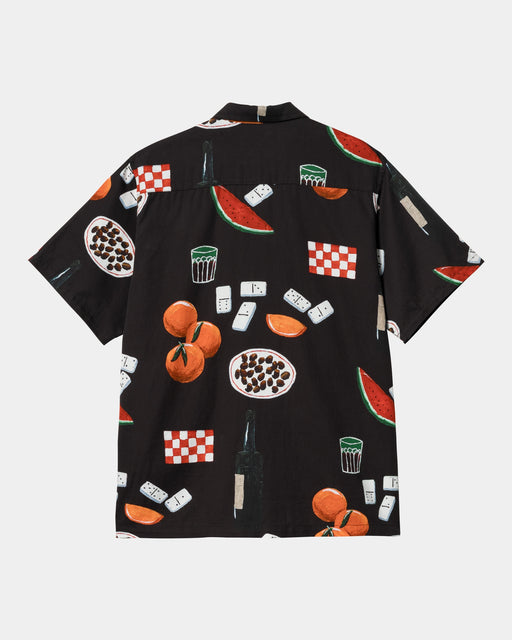 Carhartt Work In Progress Carhartt WIP Isis Maria Dinner Print Shirt | Black