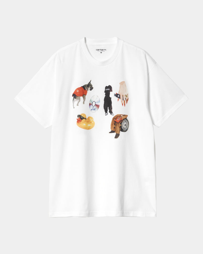 carhartt work in progress Carhartt WIP Jacob Rochester T-Shirt | White