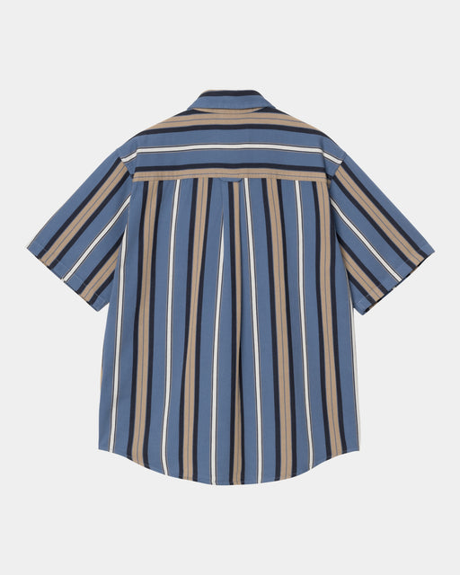 Carhartt Work In Progress Carhartt WIP Jarrell Stripe Shirt | Blue Iris / Wax