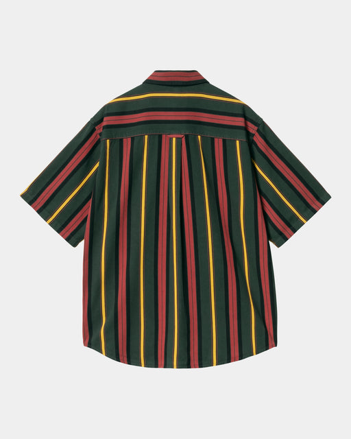 Carhartt Work In Progress Carhartt WIP Jarrell Stripe Shirt | Conifer / Black