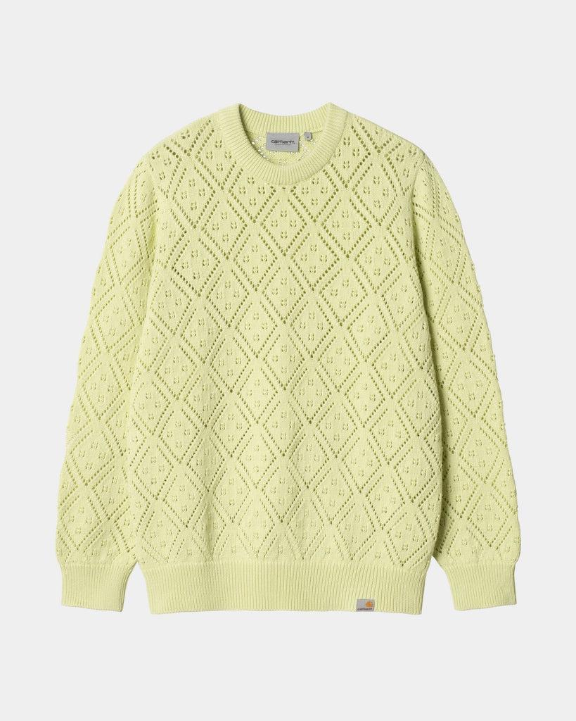 carhartt work in progress Carhartt WIP Kaley Sweater | Air Green carhartt work in progress Carhartt WIP Kaley Sweater | Air Green