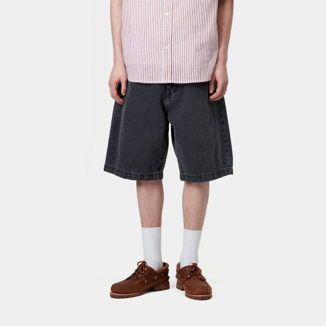 Carhartt Work In Progress Carhartt WIP Landon Short | Black (heavy Stone Wash)