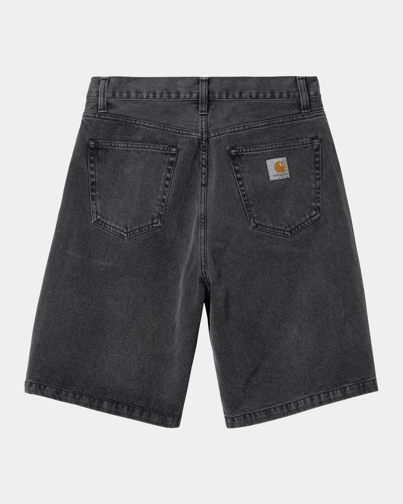 carhartt work in progress Carhartt WIP Landon Short | Black (heavy stone wash)