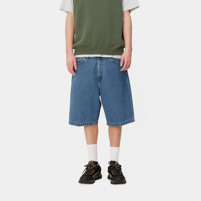 Carhartt Work In Progress Carhartt WIP Landon Short | Blue (heavy Stone Wash)