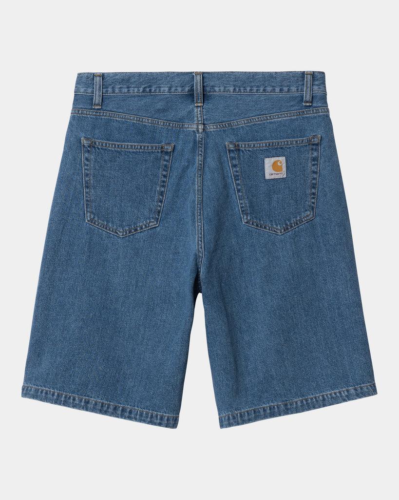 carhartt work in progress Carhartt WIP Landon Short | Blue (heavy stone wash)