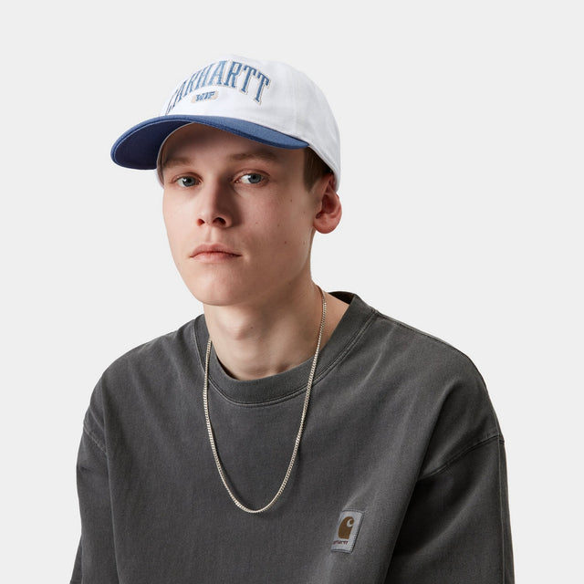 Carhartt Work In Progress Carhartt WIP Lecture Cap | White / Blue Iris