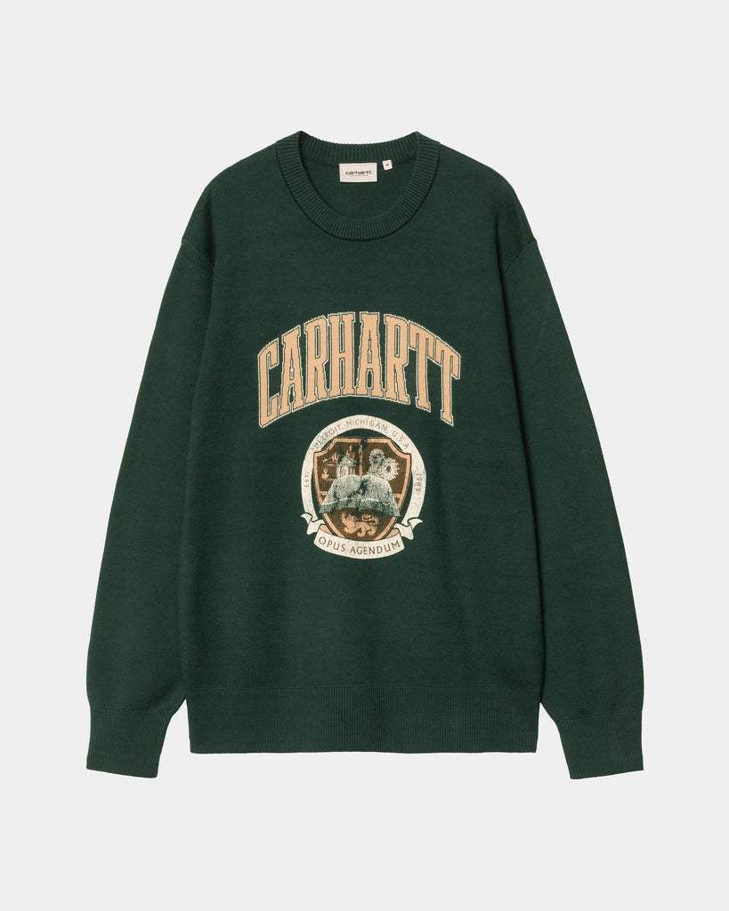 carhartt work in progress Carhartt WIP Library College Sweater | Conifer carhartt work in progress Carhartt WIP Library College Sweater | Conifer