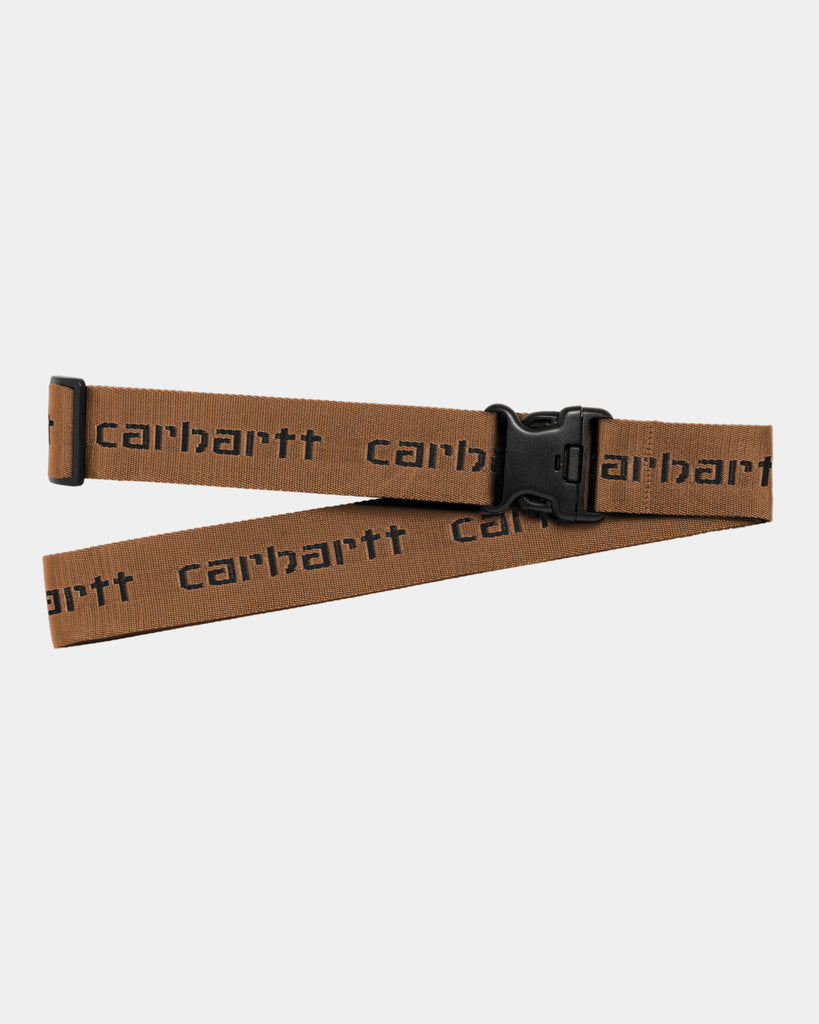 carhartt work in progress Carhartt WIP Luggage Belt | Hamilton Brown / Black