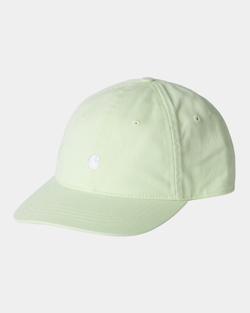 carhartt work in progress Carhartt WIP Madison Logo Cap | Air Green / White