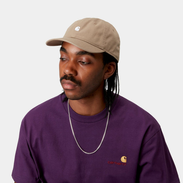 Carhartt Work In Progress Carhartt WIP Madison Logo Cap | Leather / White