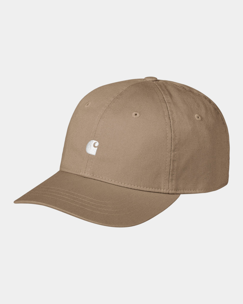 carhartt work in progress Carhartt WIP Madison Logo Cap | Leather / White
