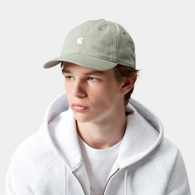 Carhartt Work In Progress Carhartt WIP Madison Logo Cap | Pale Olive / White