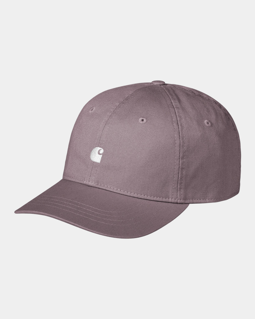 carhartt work in progress Carhartt WIP Madison Logo Cap | Pink Fog / White