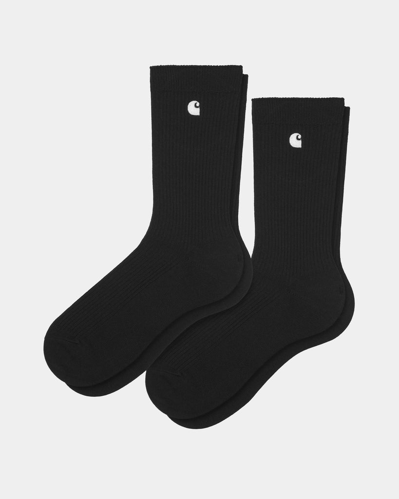 carhartt work in progress Carhartt WIP Madison Pack Socks | Black / White