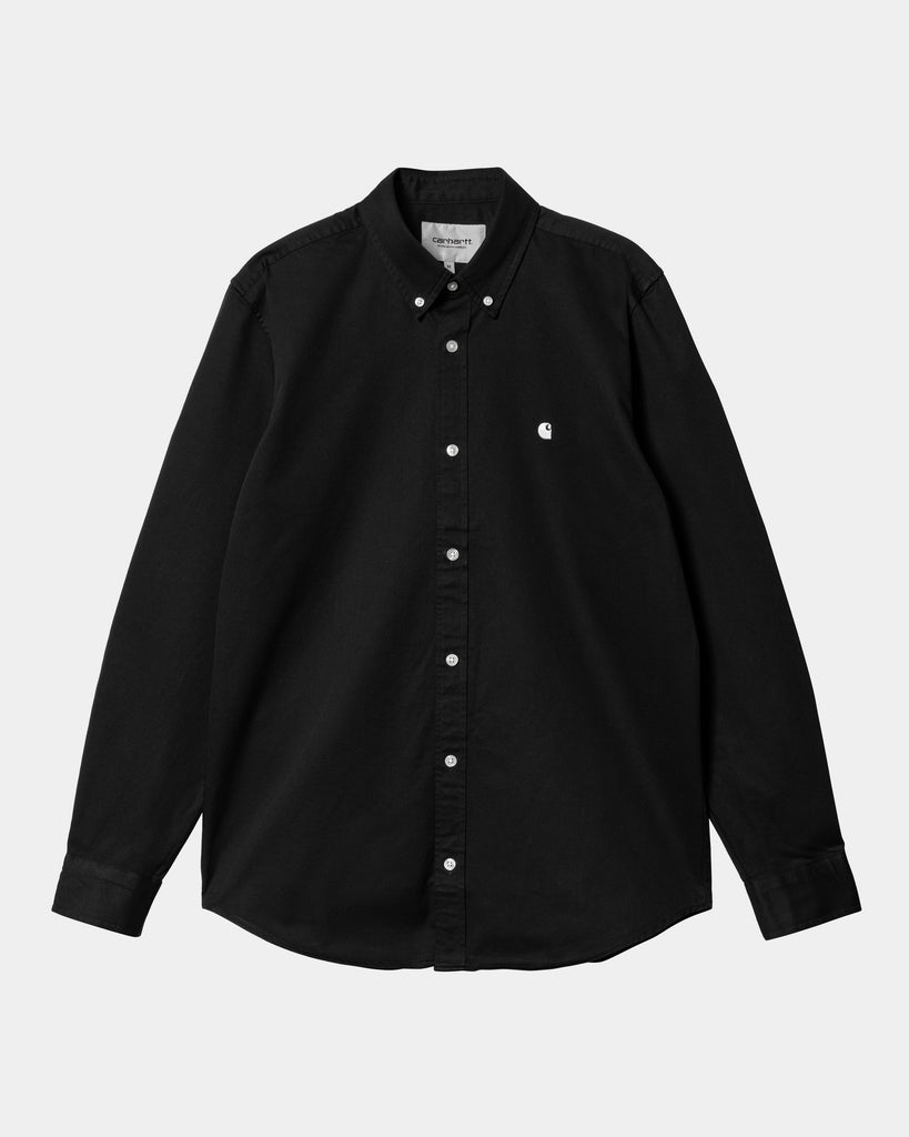 carhartt work in progress Carhartt WIP Madison Shirt | Black