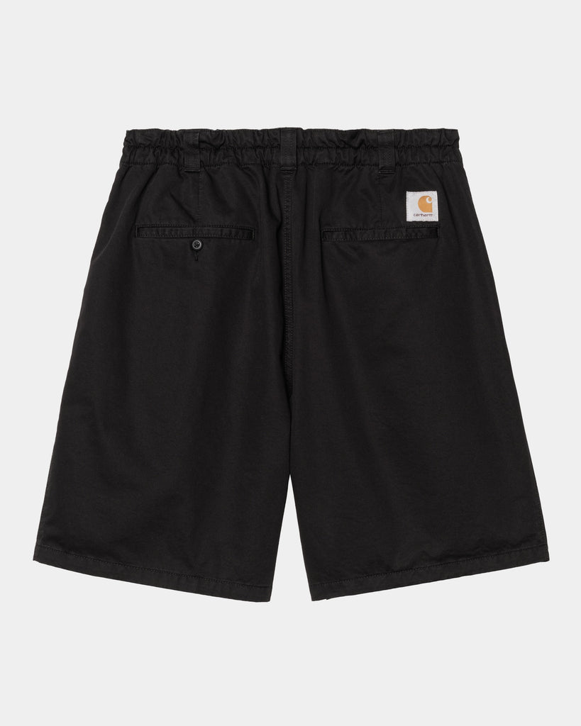 carhartt work in progress Carhartt WIP Marv Short | Black (stone washed)