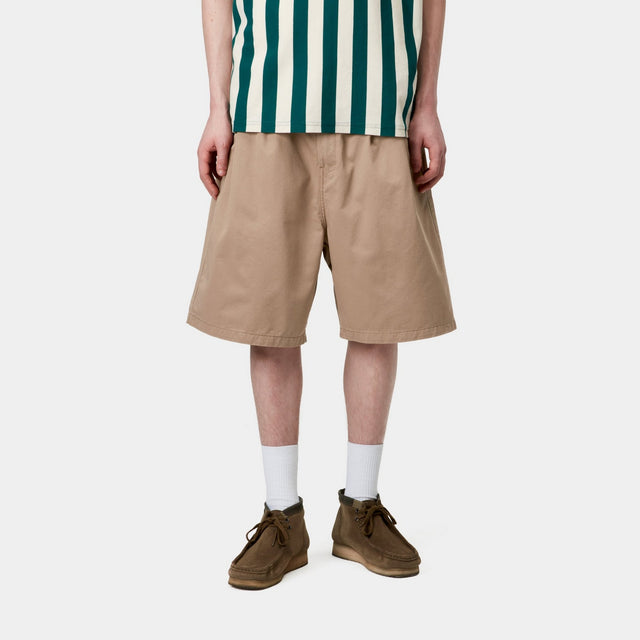 Carhartt Work In Progress Carhartt WIP Marv Short | Leather (stone Washed)