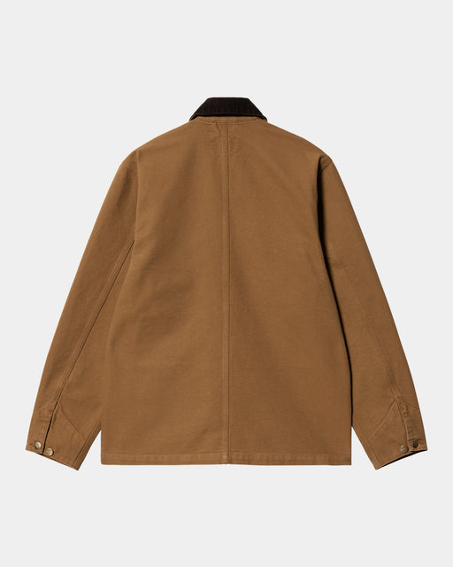 Carhartt Work In Progress Carhartt WIP Michigan Chore Coat (Spring) | Hamilton Brown (rinsed)