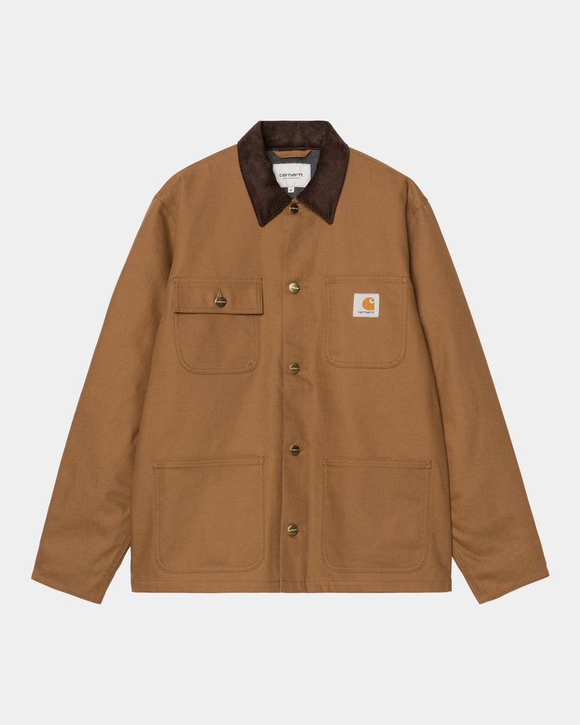 carhartt work in progress Carhartt WIP Michigan Chore Coat (Winter) | Hamilton Brown / Tobacco (rigid)