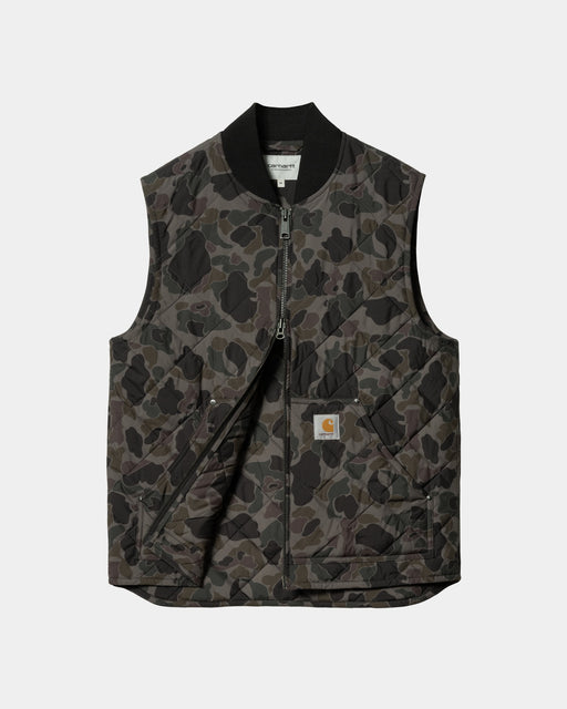 Carhartt Work In Progress Carhartt WIP Myton Vest Liner | Grey Camo Duck