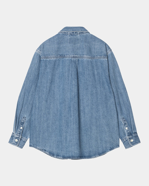 Carhartt Work In Progress Carhartt WIP Nash Shirt | Blue (stone Washed)