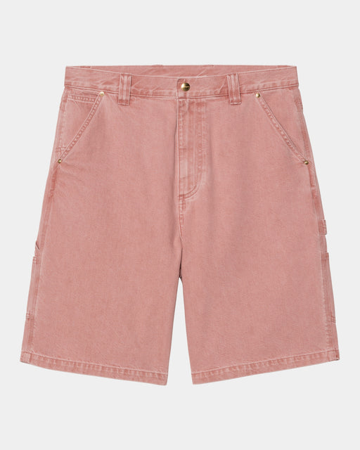 Carhartt Work In Progress Carhartt WIP Nash Single Knee Long Short | Sulfur Red (enzyme Bleach Washed)
