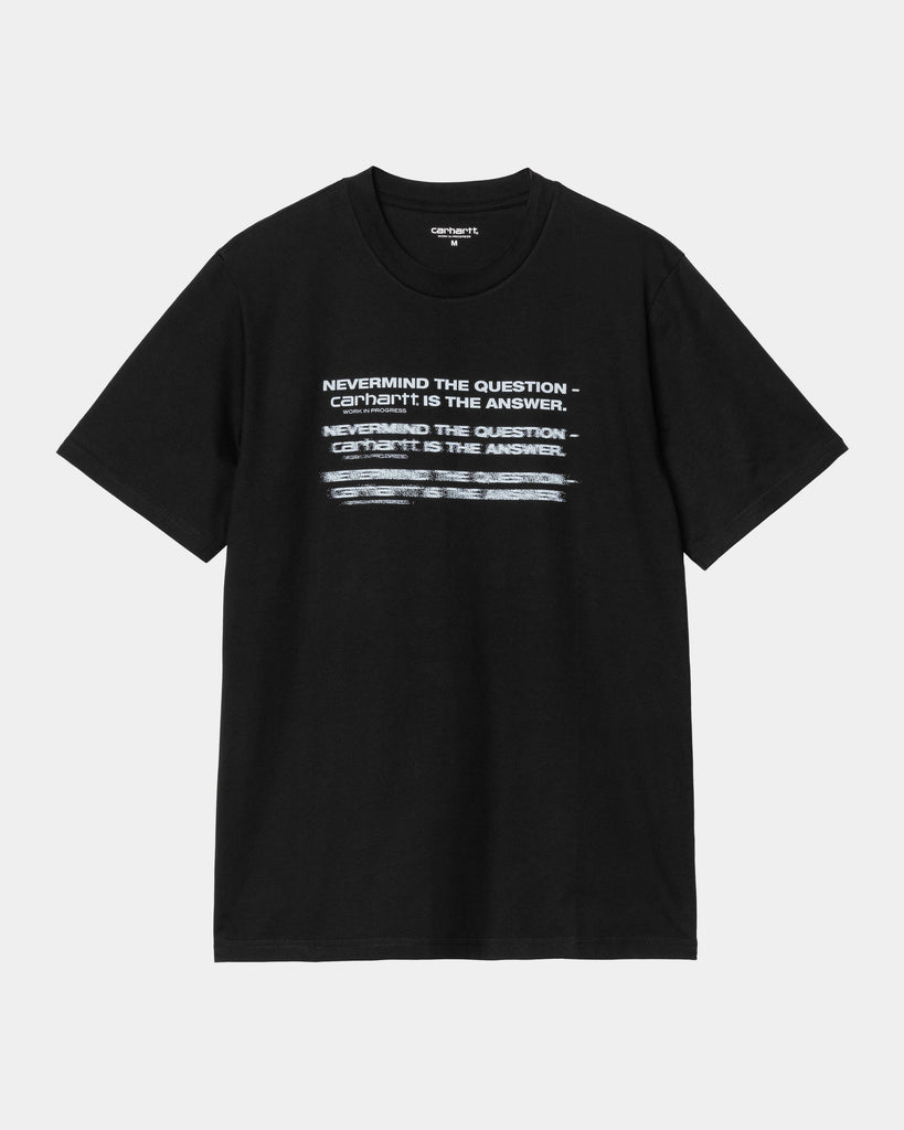 carhartt work in progress Carhartt WIP Nevermind T-Shirt | Black / White