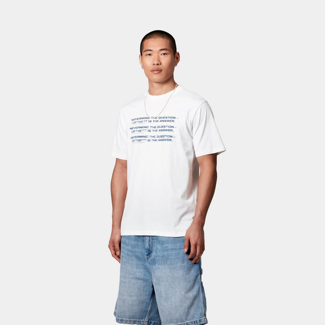 Carhartt Work In Progress Carhartt WIP Nevermind T-Shirt | White / Sodalite