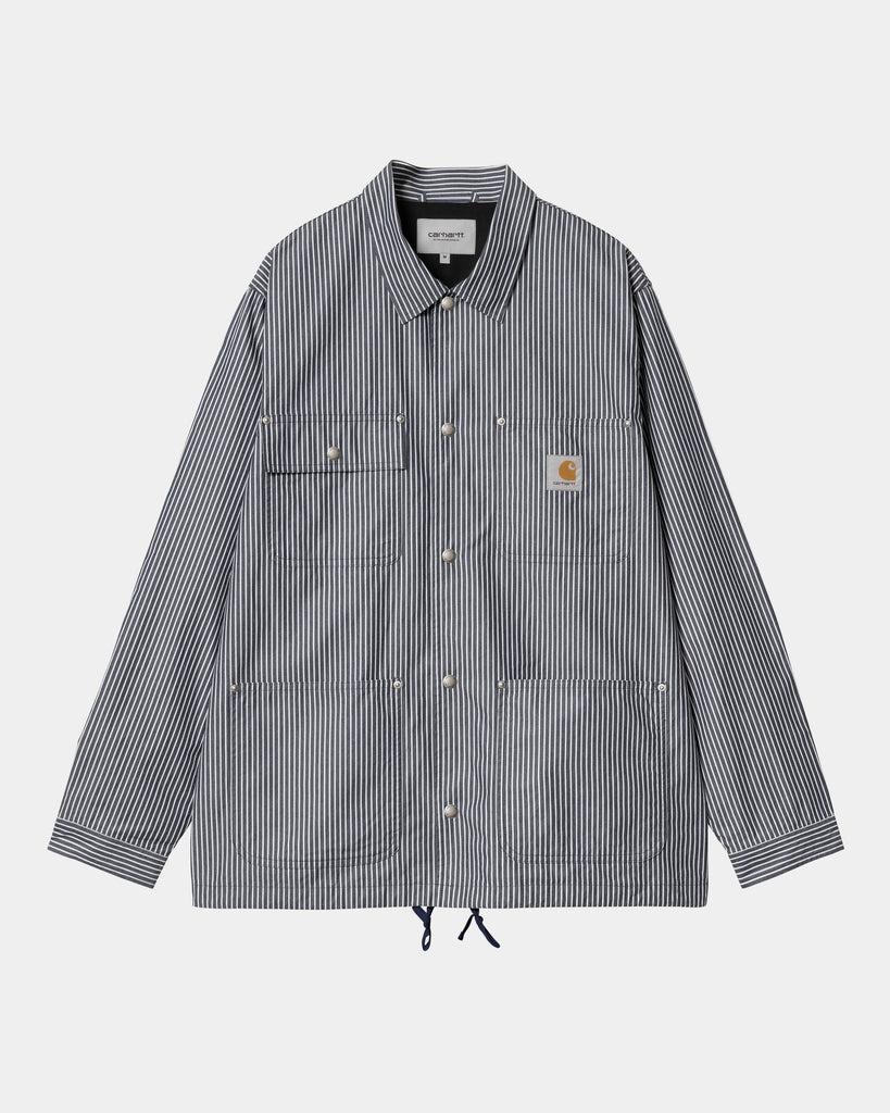 carhartt work in progress Carhartt WIP Notus Coach Jacket | Space Arvin Stripe