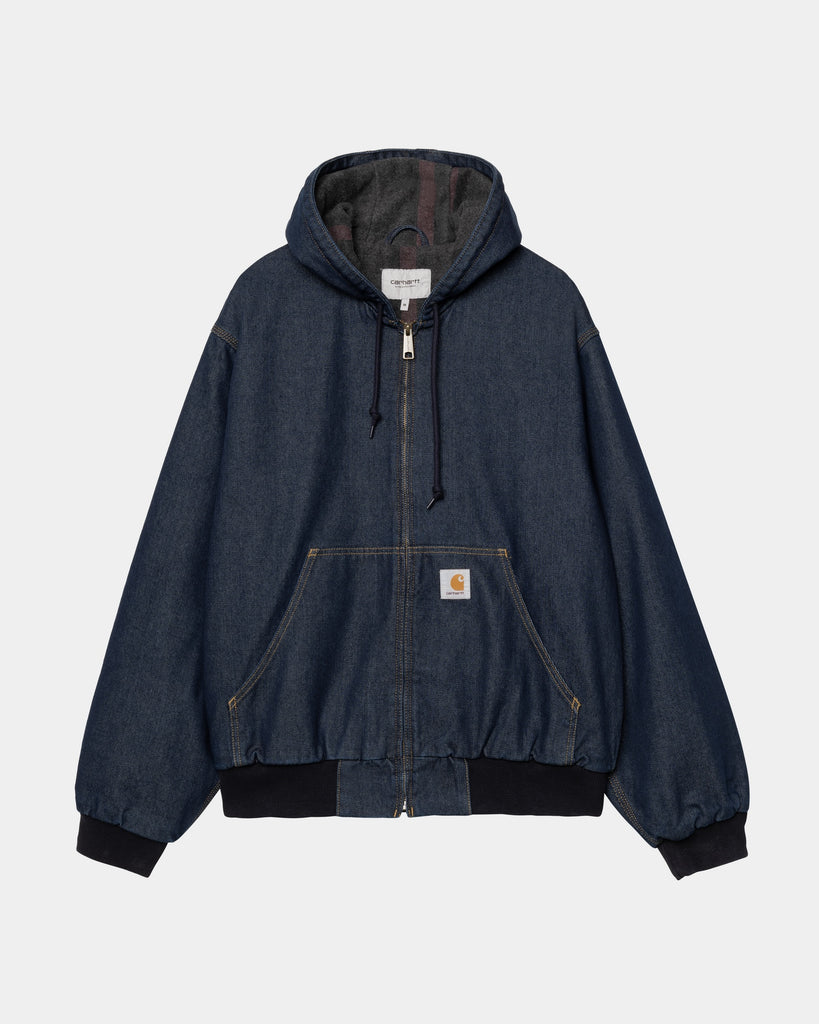 carhartt work in progress Carhartt WIP OG Active Jacket - Denim (Winter) | Blue (one wash)