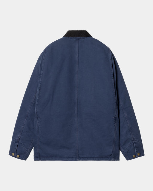 Carhartt Work In Progress Carhartt WIP OG Chore Coat (Winter) | Air Force Blue / Black (aged Canvas)