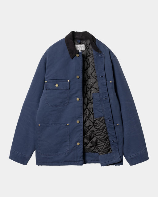 Carhartt Work In Progress Carhartt WIP OG Chore Coat (Winter) | Air Force Blue / Black (aged Canvas)