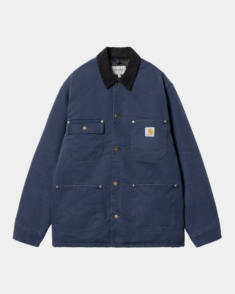 carhartt work in progress Carhartt WIP OG Chore Coat (Winter) | Air Force Blue / Black (aged canvas)