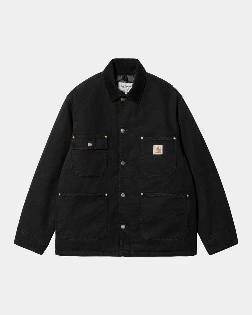 carhartt work in progress Carhartt WIP OG Chore Coat (Winter) | Black (aged canvas)