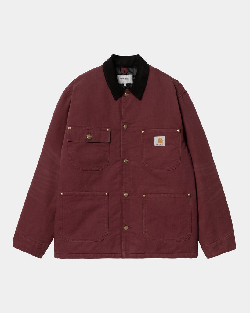 carhartt work in progress Carhartt WIP OG Chore Coat (Winter) | Malbec / Black (aged canvas)