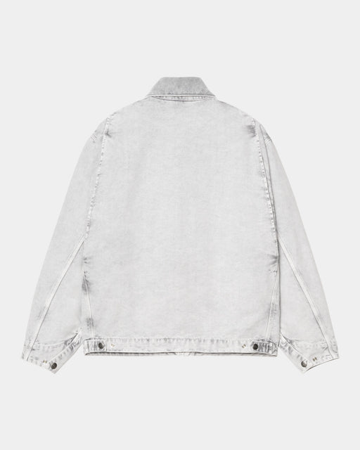 Carhartt Work In Progress Carhartt WIP OG Detroit Jacket - Chalk Wash | Black / Black