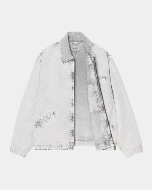 Carhartt Work In Progress Carhartt WIP OG Detroit Jacket - Chalk Wash | Black / Black