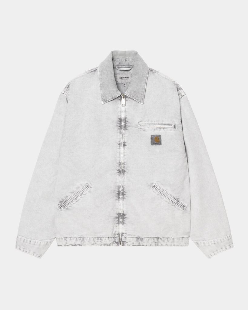 carhartt work in progress Carhartt WIP OG Detroit Jacket - Chalk Wash | Black / Black